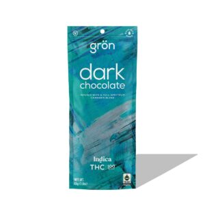 Dark Chocolate Bar  THC: 100mg