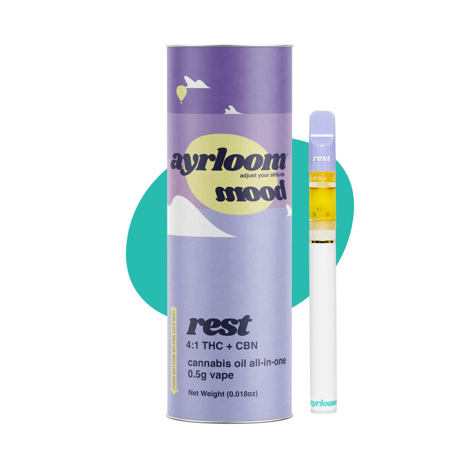 Rest 4:1 THC + CBN Disposable 1g