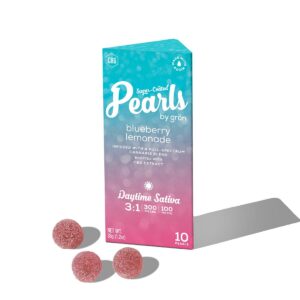Blueberry Lemonade Pearls 3:1  10 Pack  Gummies  THC: 100mg, CBD: 300mg