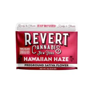 Hawaiian Haze  Kief Infused Preground Flower  14g