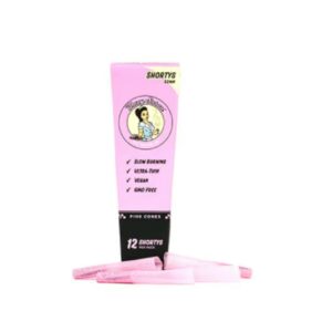 Pink Pre-Rolled Cones 53mm  12 Pack