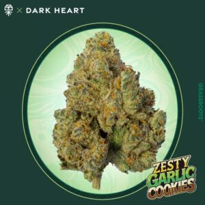 Zesty Garlic Cookies  "Dark Heart Collection"  Flower  3.5g