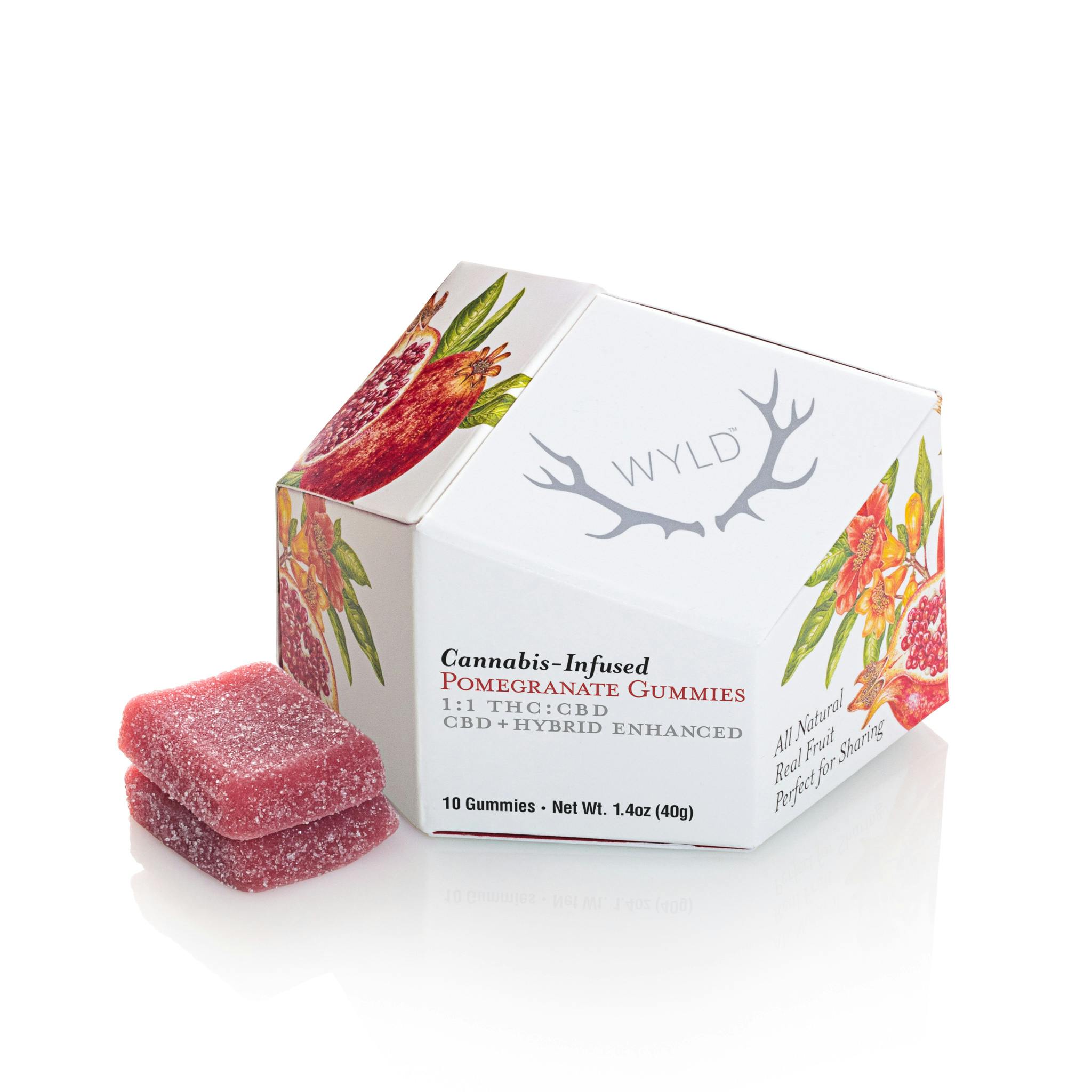 Raspberry Sativa Enhanced Gummies THC: 100mg - Image 3