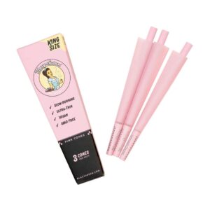 King Size Pink Pre Rolled Cones 3 Pack