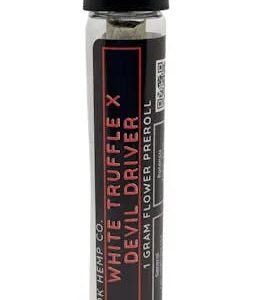 White Truffle X Devil Driver  Pre-Roll  1g
