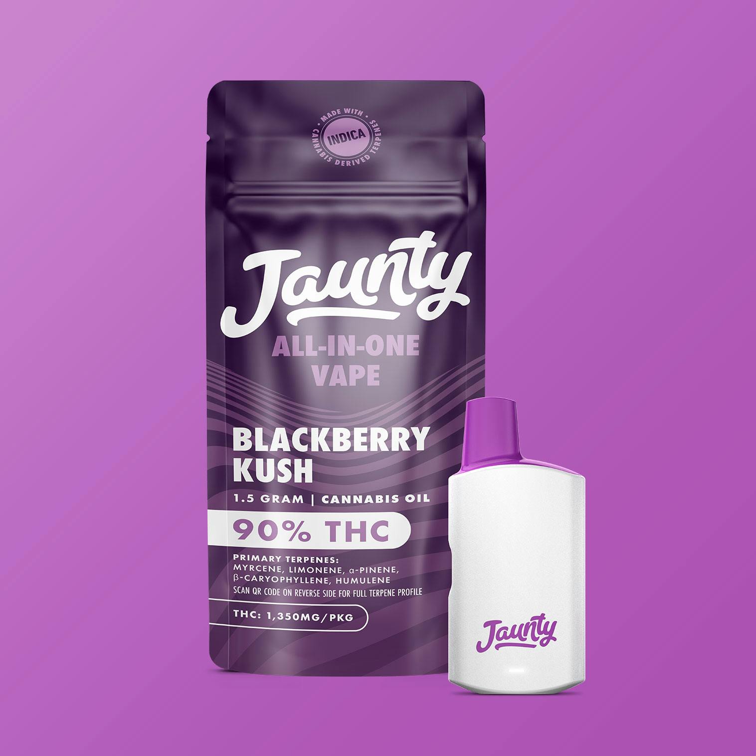 Blackberry Kush Disposable/Palm 1.5g - Image 3