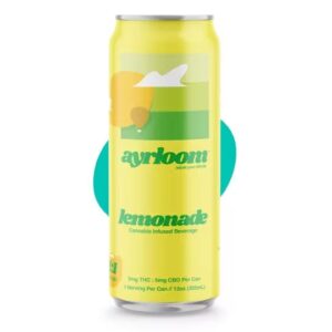 Lemonade 2:1  Infused Sparkling Water  THC: 10mg, CBD: 5mg